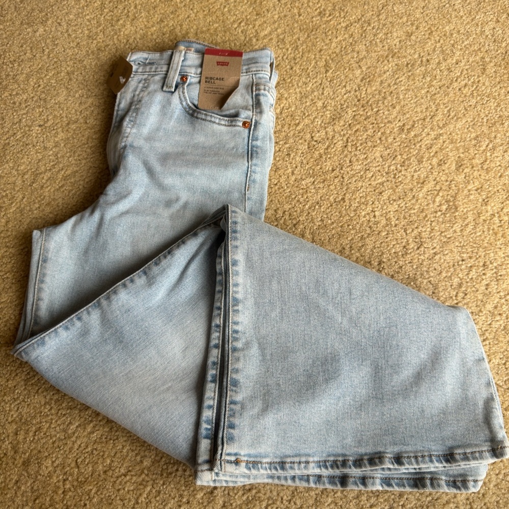 Levi's Light Blue Flare Jeans